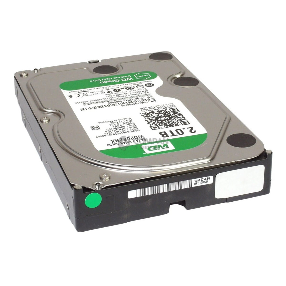 WD20EZRX WD 2TB 7.2K 6G 3.5 SATA LFF 64MB CACHE WD20EZRX-00D8PB0